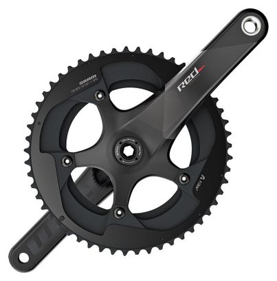 Kurbel Sram RED 22 52-36 Zähne YAW GXP (Nicht enthalten) Schwarz