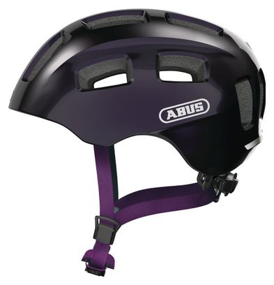 Casco Infantil Abus I 2.0 Negro / Morado