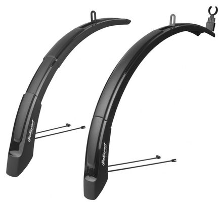Paire de Gardes-boue Avant / Arrière Polisport Expander Cross 26''/29'' Noir 