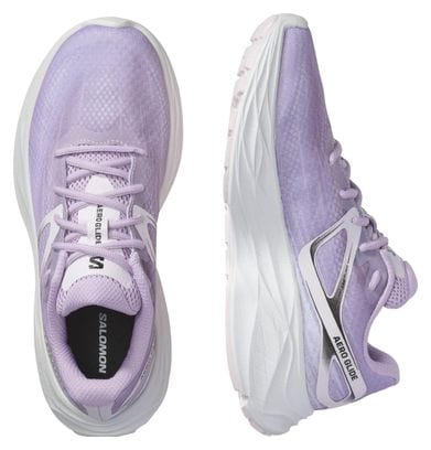 Salomon Aero Glide Running Shoes Purple Women's