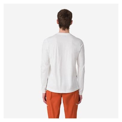 Rapha Logo Long Sleeve T-Shirt White/Black
