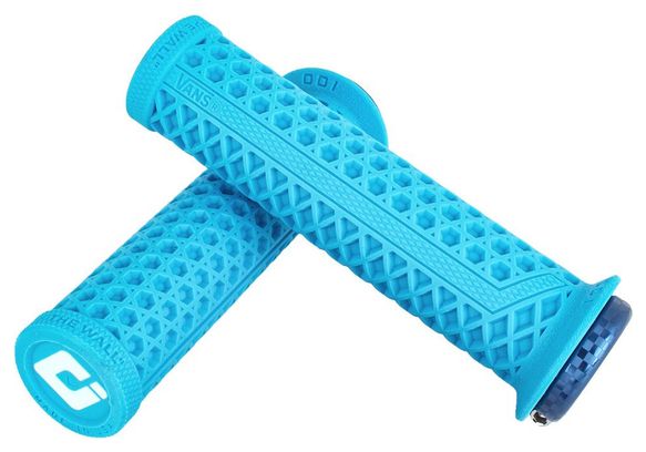 Coppia di manopole Odi Vans V2.1 135 mm Blu