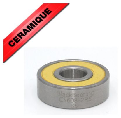 Roulement céramique - BLACKBEARING - 608-2rs