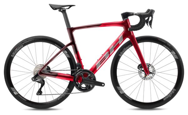 Bicicletta da strada BH RS1 4.5 Shimano Ultegra Di2 12V 700 mm Rosso 2023