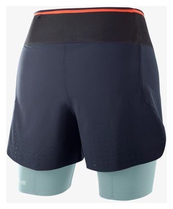 Salomon S/LAB Ultra 2-in-1 Shorts Blau Damen