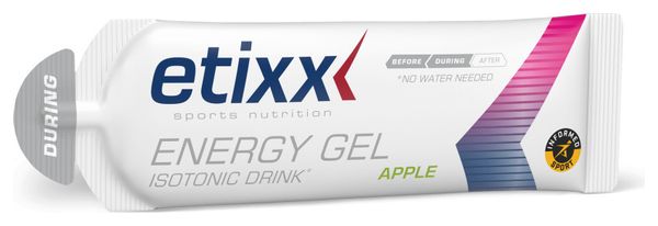 Etixx Gel énergétique Isotonic Drink Pomme 12x60ml