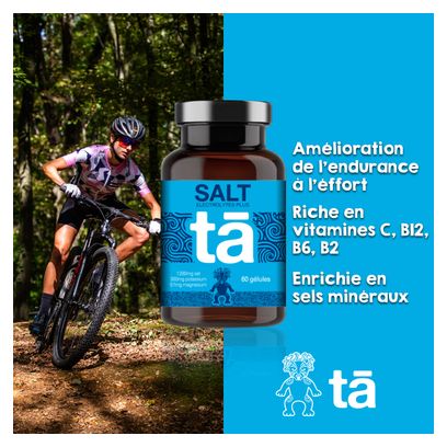 Gélules Sel/Electrolytes Tā Energy - 60 gélules