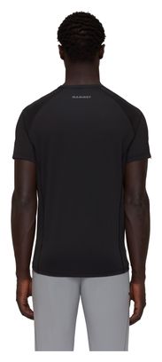 Technisch T-shirt Mammut Selun FL Logo Zwart