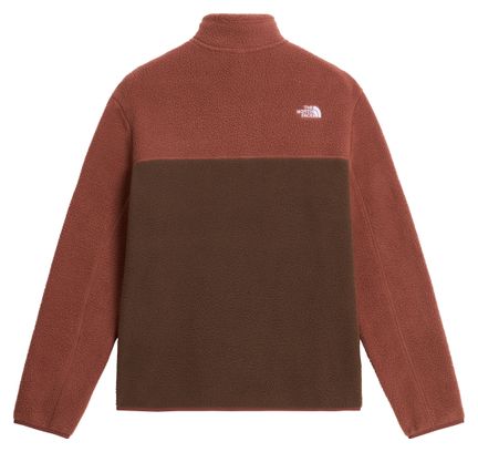 Polaire The North Face Yumiori 1/4 Zip Marron Homme