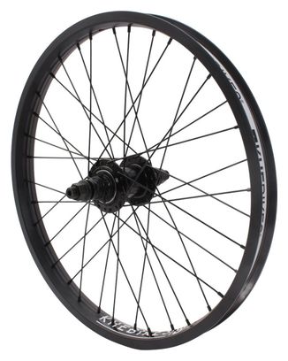 Roue arrière BMX KHE Freecoaster + MVP DD 20 pouces 14 mm S/B