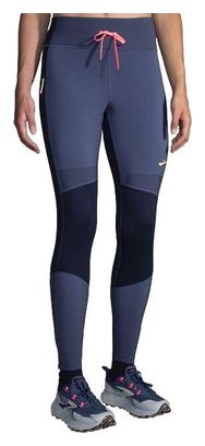 Brooks High Point Blue Women's Long Tights