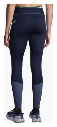 Brooks High Point Blue Long Legging Donna