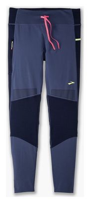 Brooks High Point Blue Long Legging Donna