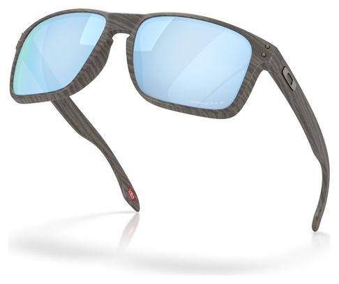 Oakley Holbrook XXL Woodgrain/Prizm Deep Water Polarized Sunglasses/OO9487-0461
