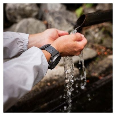 Bracelet de montre Silicone Suunto Athletic 5 22mm S+M Graphite - Gris
