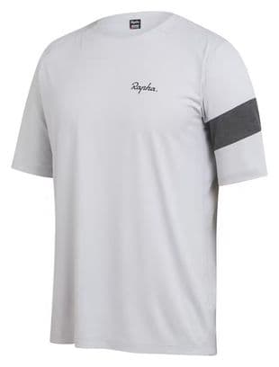 T-Shirt Technique VTT Rapha Trail Gris/Noir