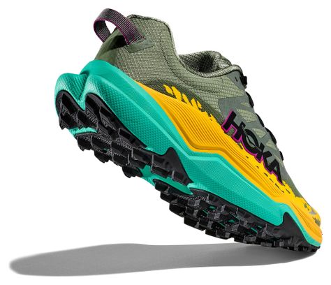 Hoka Torrent 4 Damesschoenen Groen/Geel/Blauw - Gereviseerd product