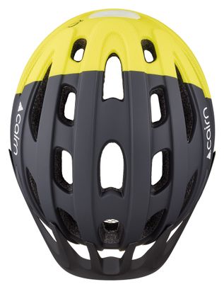 Cairn Fusion Helmet Led USB Mat Black/Yellow