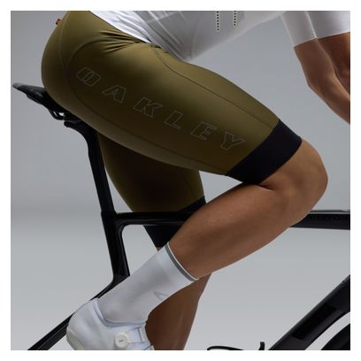 Pantaloncini da ciclismo Oakley Endurance Tempo verdi da uomo