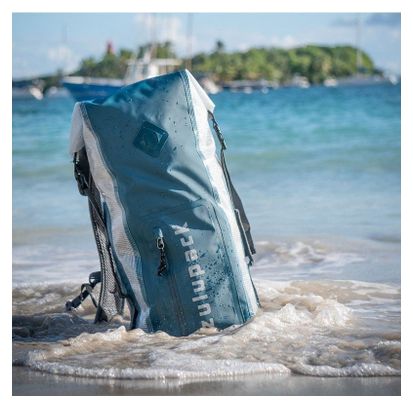 Sac à dos étanche 18L bleu Zulupack