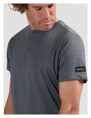 Maillot Manches Courtes De Running Rogelli Distance Moutarde Homme