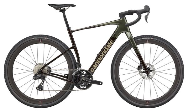 Gravel bike Cannondale Topstone Carbon LTD Shimano GRX Di2 12V 700 mm  Brown/Green