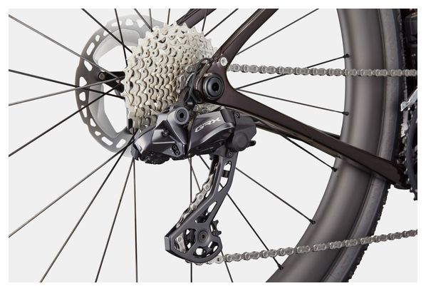 Bicicletta da ghiaia Cannondale Topstone Carbon LTD Shimano GRX Di2 12V 700 mm Marrone/Verde