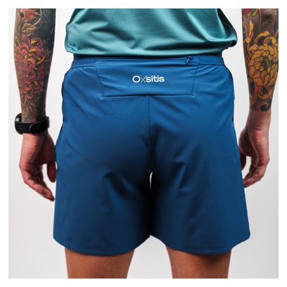 Pantaloncini da corsa Oxsitis X-Train Uomo Blu