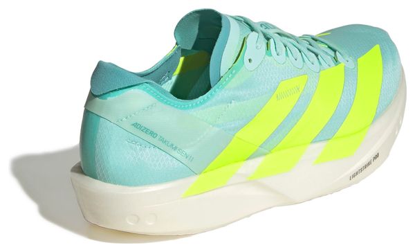 adidas Adizero Takumi Sen 11 Women's Running Shoes, Blue/Yellow