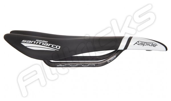 Refurbished Product - Selle San Marco Aspide Full Fit Noir Blanc