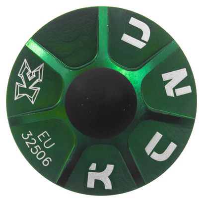 KCNC Etoile + Capot de Direction 1''1/8 Vert