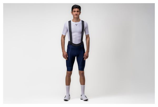 Pantaloncini da ciclismo LeBram Training Core blu navy