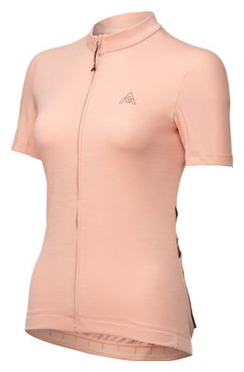 Women's Jersey Short Sleeve 7Mesh Horizon Sun-Pink