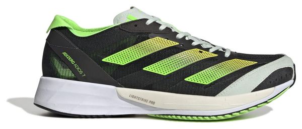 adidas running adizero Adios 7 Zwart Groen Geel Damesschoenen