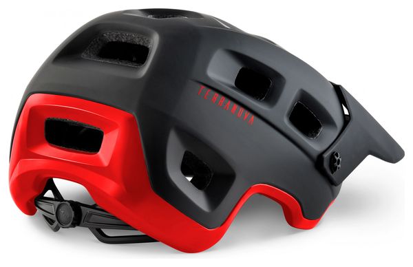 MET Terranova Helmet Black Red Mat Brillant