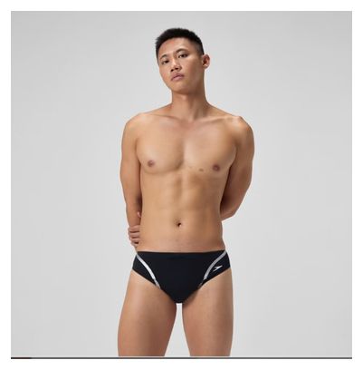 Speedo Men's V Class Movement Swim Trunks Black/Gray