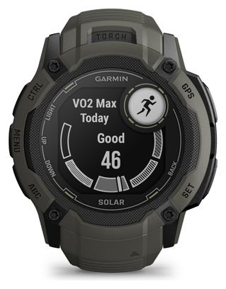 Montre GPS Garmin Instinct 2X Solar Vert Moss