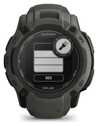 Montre GPS Garmin Instinct 2X Solar Vert Moss