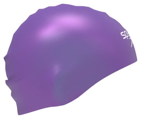 Speedo Fastskin Hiro Badekappe für Erwachsene, violett/weiß