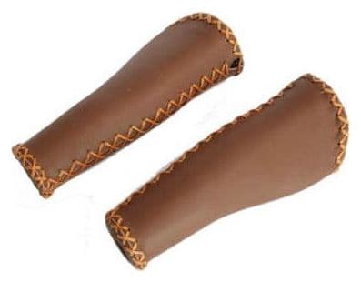 VELO Grips Cuir Ergo 135 D Marron(