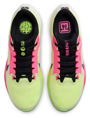 Nike Air Zoom Pegasus 40 Hakone Yellow Pink Running Shoes
