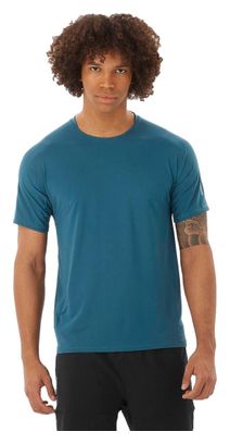 Salomon Sense Aero Short Sleeve Jersey Blauw Heren
