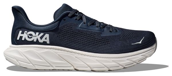 Hoka One One Arahi 7 Large 2E Blue White Men's Running Shoes