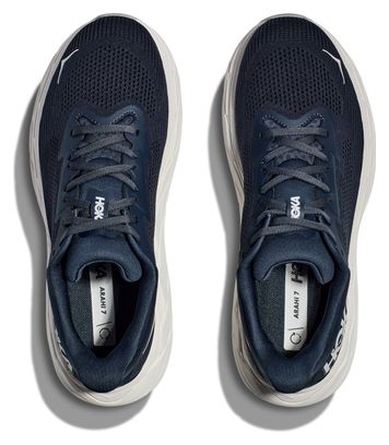 Hoka One One Arahi 7 Large 2E Blue White Hardloopschoenen voor heren