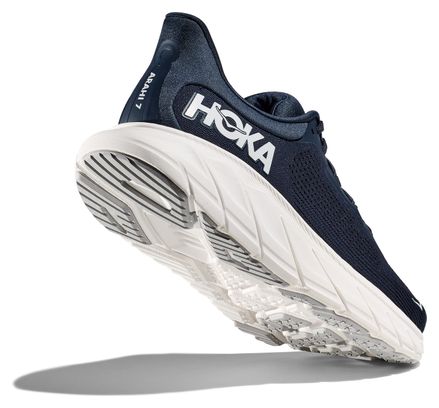 Chaussures Running Hoka Arahi 7 Large 2E Bleu/Blanc Homme