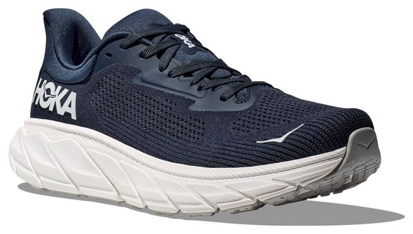 Chaussures Running Hoka Arahi 7 Large 2E Bleu/Blanc Homme