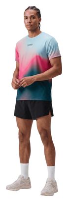 Maglietta da corsa Alltricks Community unisex blu / rosa