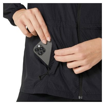 Asics Road Packable Windbreaker Jacket Black Women's