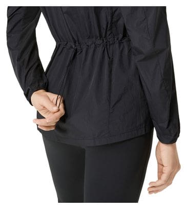 Asics Road Packable Windjacke Schwarz Damen