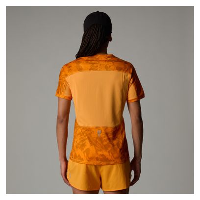 The North Face Sunriser Orange Technisch T-shirt voor dames